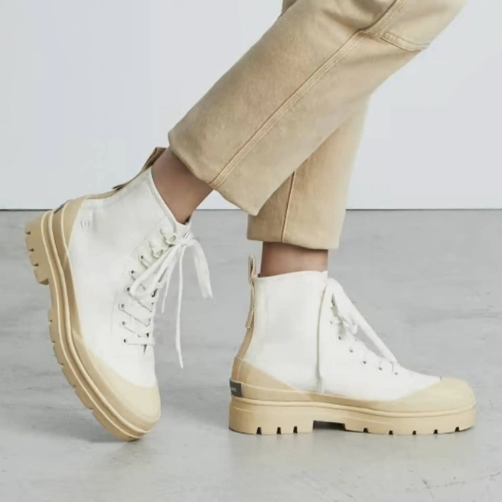 Everlane Women High Top Chunky Tractor sneakers shoes sz 10.5